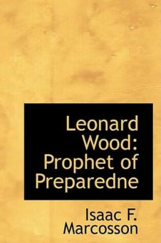 Cover of Leonard Wood