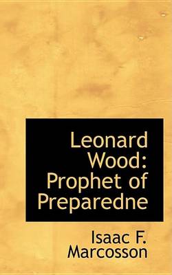 Book cover for Leonard Wood