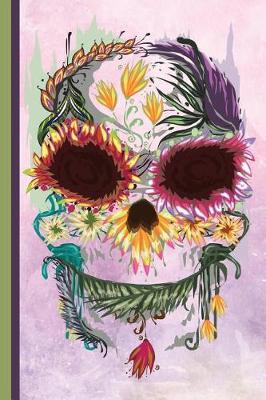 Book cover for Floral Sugar Skull Journal