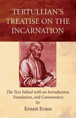 Book cover for Tertullian's Treatise on the Incarnation