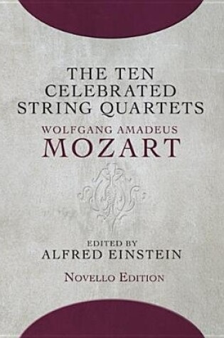 Cover of Ten Celebrated String Quartets