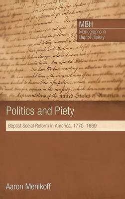 Cover of Politics and Piety