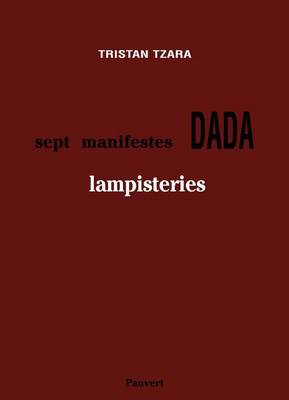 Book cover for Sept Manifestes Dada, Lampisteries