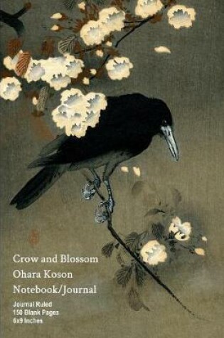 Cover of Crow and Blossom - Ohara Koson - Notebook/Journal