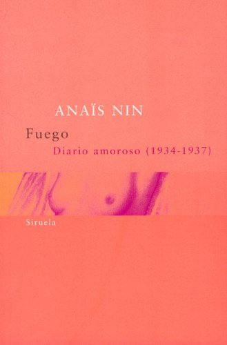 Book cover for Fuego. Diario Amoroso 1934-1937