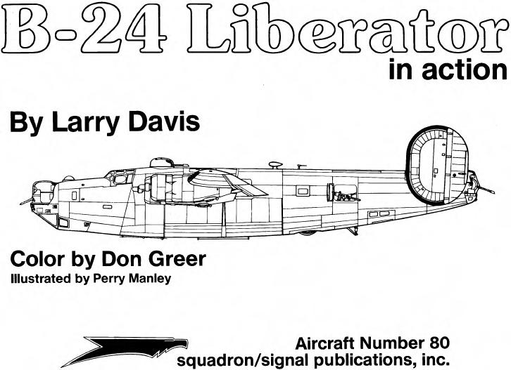 Cover of B-24 Liberator in Action