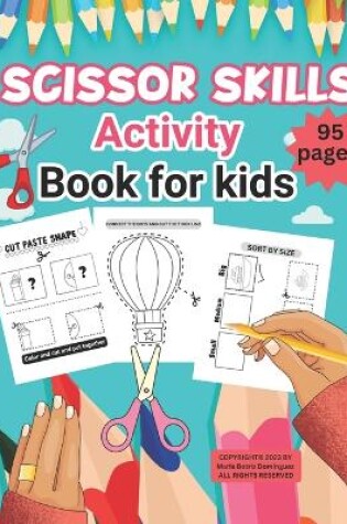 Cover of Scissor Skills Activity book for Kids