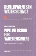 Book cover for Pipeline Design for Water Engineers