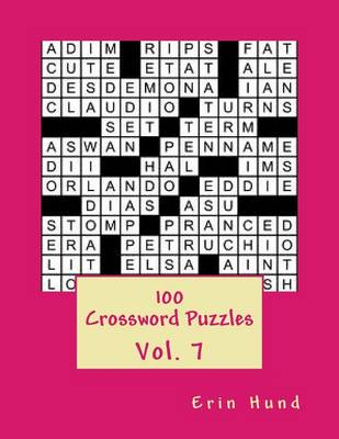 Book cover for 100 Crossword Puzzles Vol. 7