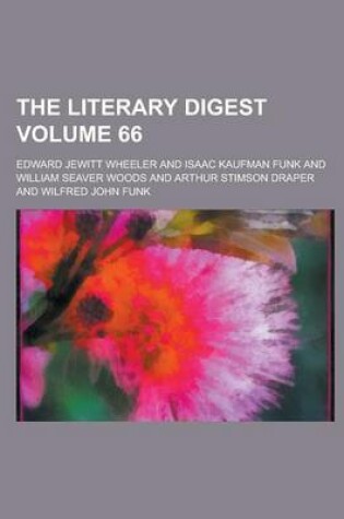 Cover of The Literary Digest Volume 66