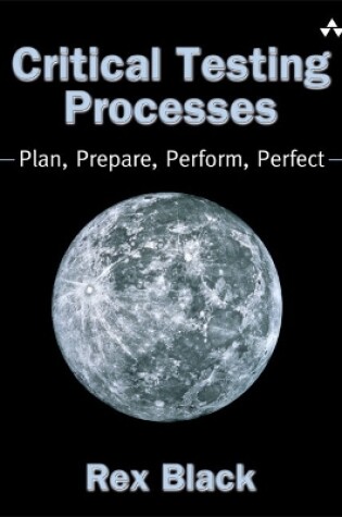 Cover of Critical Testing Processes