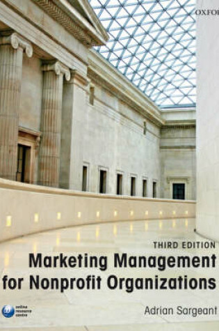 Cover of Marketing Management for Nonprofit Organizations