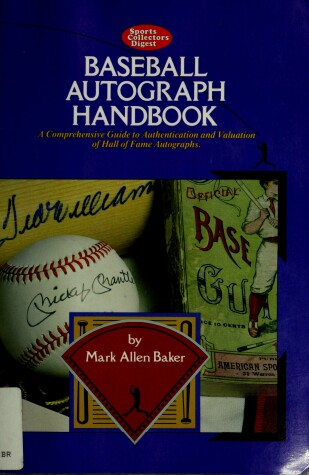 Book cover for Baseball Autograph Handbook