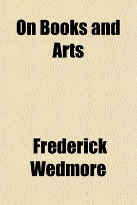 Book cover for On Books and Arts