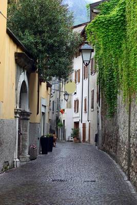 Book cover for Narrow Street in Arco, Northern Italy Journal