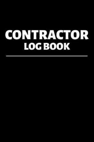 Cover of Contractor Log Book