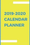 Book cover for 2019-2020 Calendar Planner