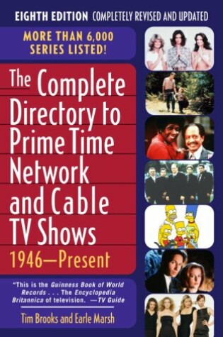 Cover of The Complete Directory to Prime Time Network and Cable TV Shows 1946-Present
