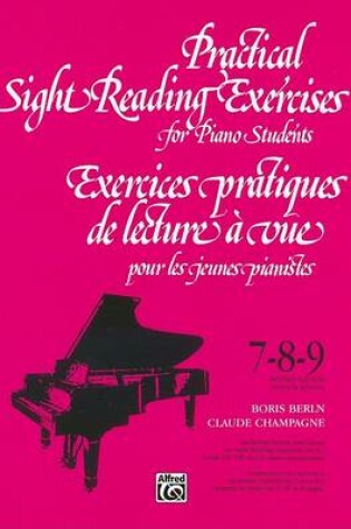 Cover of Sight Reading Exercises for Piano Stud Bks 7, 8, 9