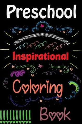 Cover of Preschool Inspirational Coloring Book