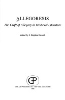 Book cover for Allegoresis the Craft Allegory