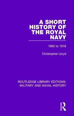 Book cover for A Short History of the Royal Navy