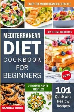 Cover of Mediterranean Diet Cookbook For Beginners