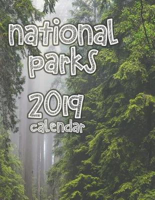 Book cover for National Parks 2019 Calendar