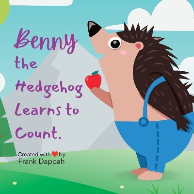 Book cover for Benny the Hedgehog Learns to Count