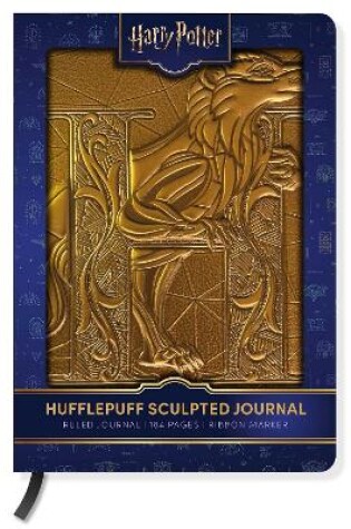 Cover of Harry Potter Sculpted Journal: Hufflepuff