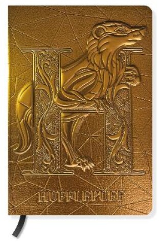 Cover of Harry Potter Sculpted Journal: Hufflepuff