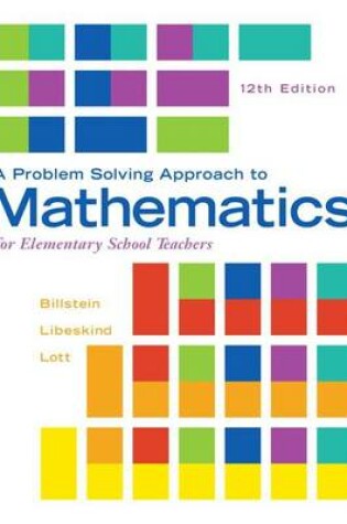 Cover of Problem Solving Approach to Mathematics for Elementary School Teachers, A, Plus Mylab Math -- Access Card Package