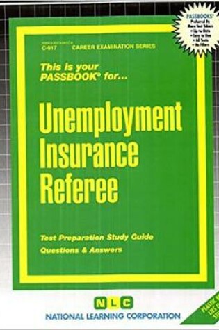 Cover of Unemployment Insurance Referee