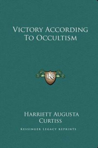 Cover of Victory According to Occultism