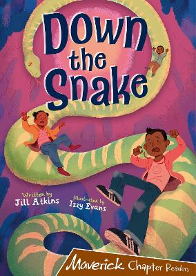 Book cover for Down the Snake
