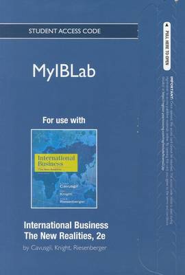 Book cover for NEW MyLab Management -- Access Card -- for International Business