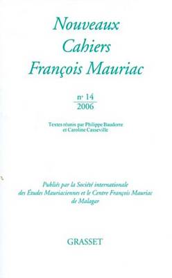 Book cover for Nouveaux Cahiers Francois Mauriac N14