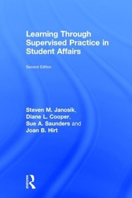 Book cover for Learning Through Supervised Practice in Student Affairs