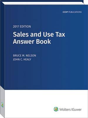 Book cover for Sales and Use Tax Answer Book (2017)