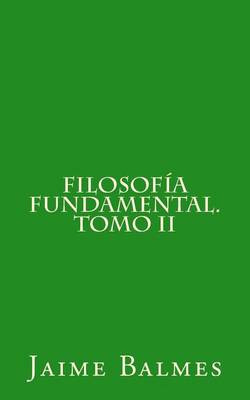 Book cover for Filosofia Fundamental. Tomo II