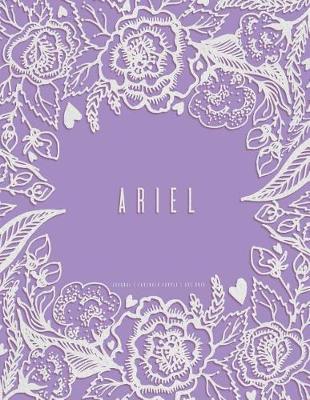 Book cover for Ariel - Lavender Purple Journal, Dot Grid