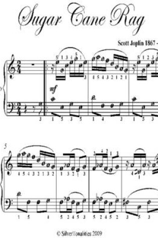 Cover of Sugar Cane Rag Scott Joplin Easy Piano Sheet Music
