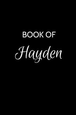 Book cover for Book of Hayden