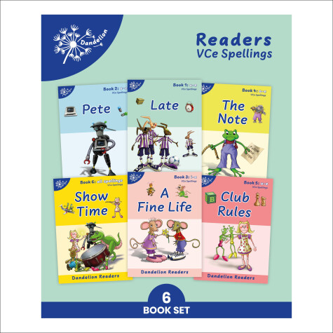 Book cover for Dandelion Readers VCe Spellings