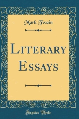 Cover of Literary Essays (Classic Reprint)