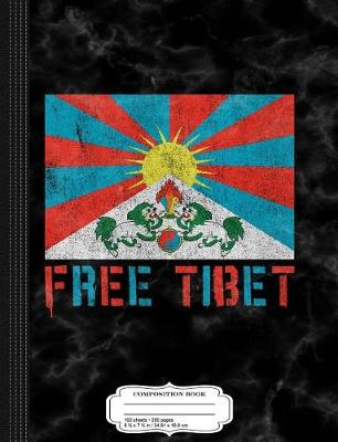 Book cover for Free Tibet Composition Notebook