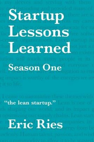 Cover of Startup Lessons Learned: Season One