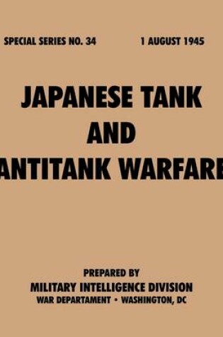 Cover of Japanese Tank and Antitank Warfare