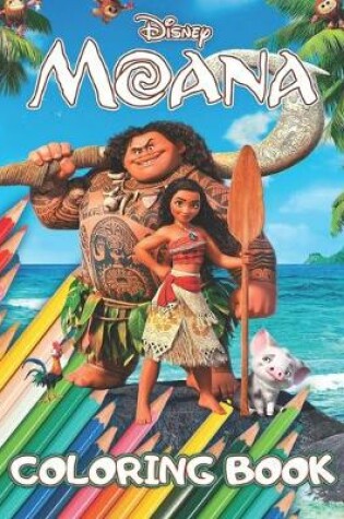 Cover of MOANA Coloring Book