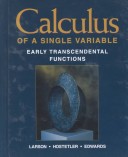 Book cover for Calculus of a Single Variable